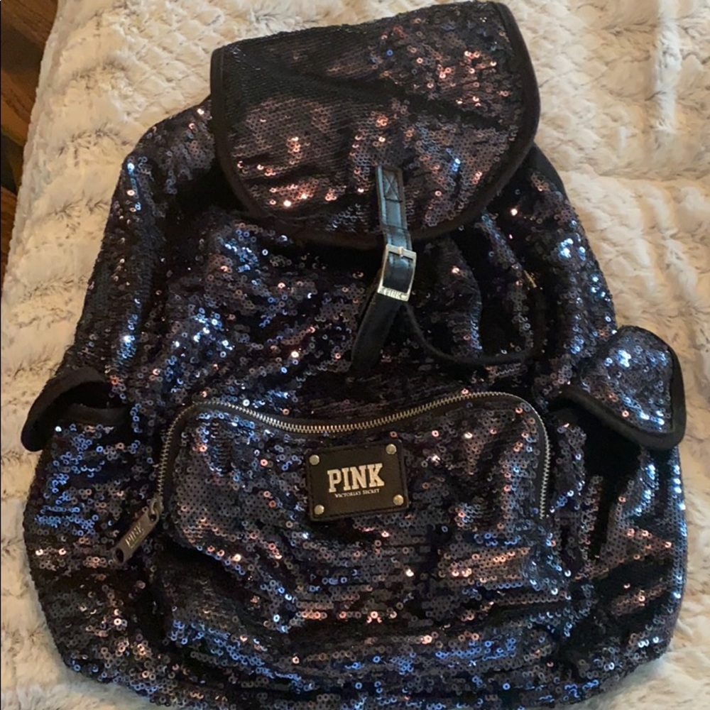 Victoria Secret PINK sequin backpack